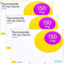 Vaginal Thrush Oral Tablet 150mg Capsule - Single Dose Treatment - 3 PACK