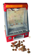 Penny Pusher Vintage Toy with