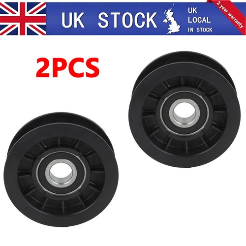 2pcs flat idler jockey belt - idler,