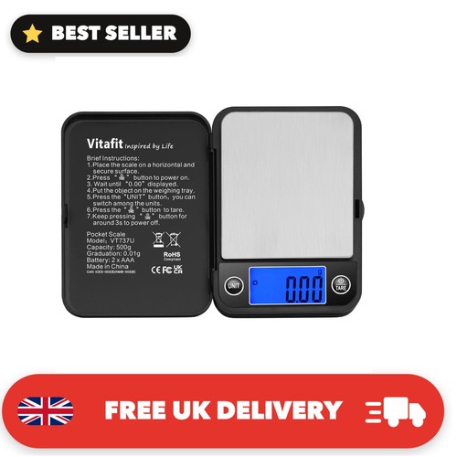500g 01g precision digital - 500g,