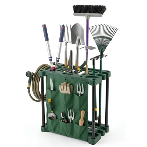 Garden tool storage rack - garden,