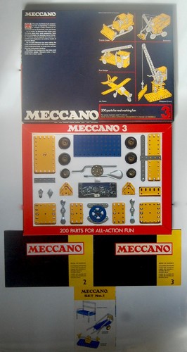 Vintage 1970s meccano set - vintage,