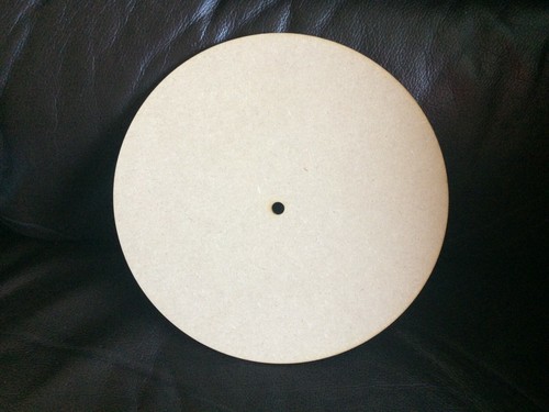 Mdf blank circle - face,