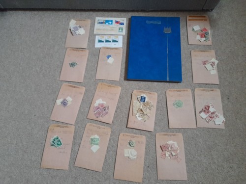 Stamp album stockbook with - with, 12