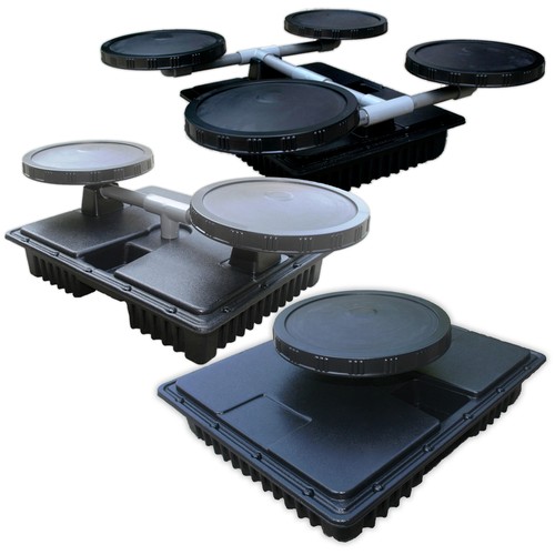 Pond air pump diffuser station - pond,
