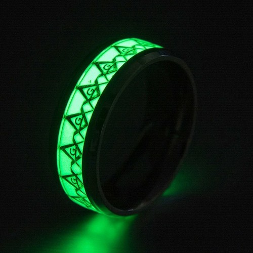 Mendel mens masonic band - mendel, ring