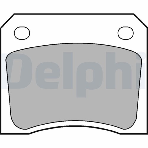 Lp133 delphi brake - delphi, set