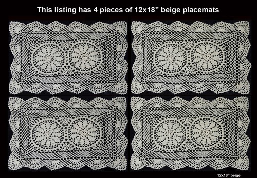 Creative linens 4pcs 12x18 - creative,