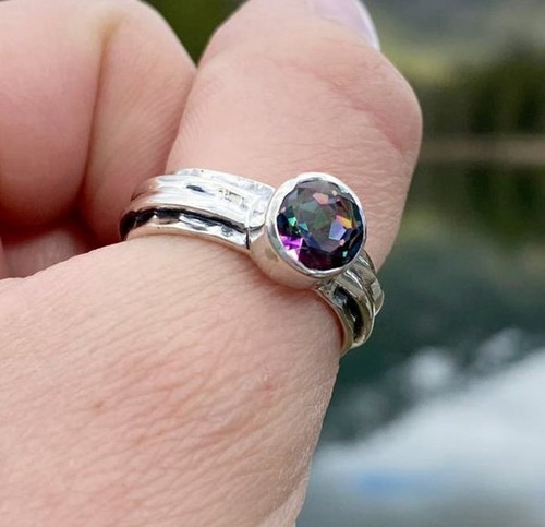Mystic topaz gemstone 925 - gemstone,