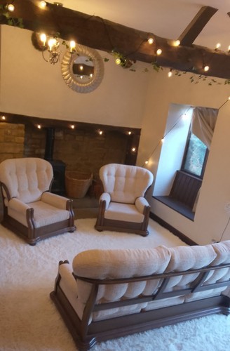 Three seater sofa and - , two
