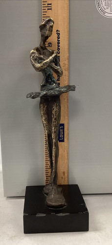 Bronze sculpture ballerina - bronze,