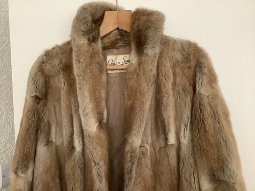 Vintage fur coat - musquash,,