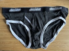 New aussieBum Essential Bamboo Briefs, Black Marle, Extra Large