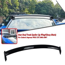 Rear Trunk Roof Spoiler Wing