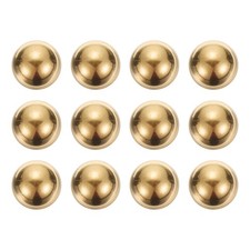12pcs Precision Solid Brass Bearing Balls 12mm Industrial Brass Ball Spheres