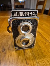 Halina Prefect Twin Lens Reflex TLR Film Camera Hakings Vintage