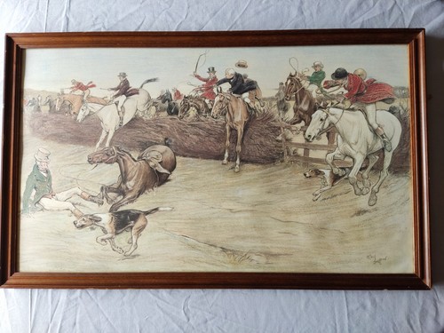 Cecil aldin hunting - cecil,