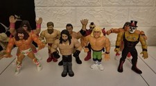 Mattel WWE/WWF Wrestling Action Figures Bundle x 9 Job Lot