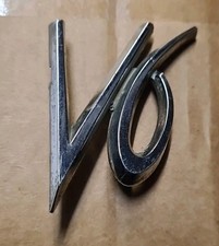 TVR Tuscan V6 chrome emblem script V6 classic Car 