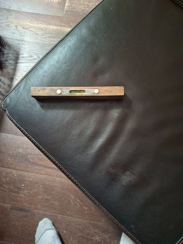 Vintage wooden spirit - spirit, level