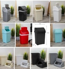 PLASTIC SWING TOP BIN WASTE 5L