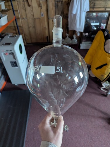 Pyrex round sepratory - 5l,