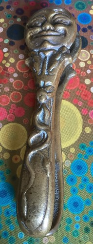 Antique victorian brass nut - victorian,