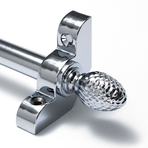Polished chrome stair - chrome,