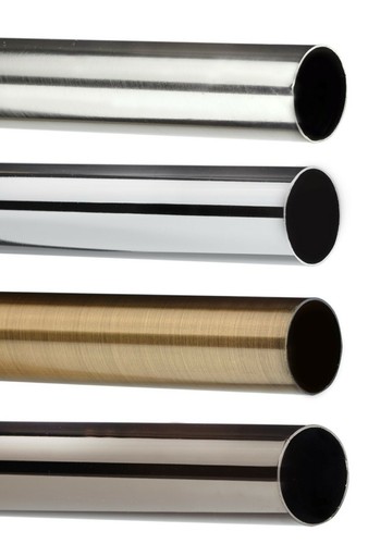 28mm bay window curtain pole - 28mm,