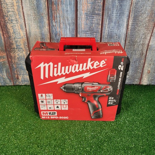 Milwaukee m12bpd 202c 12v - m12bpd-202c,