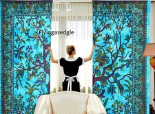 Indian Mandala Curtains Hippie Wall Drapes Bohemian Door Window Room Decor
