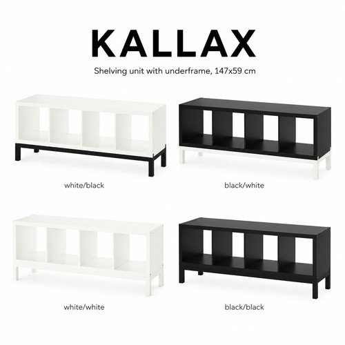 Ikea kallax shelving - shelving, with