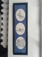 Vintage painting with a frame