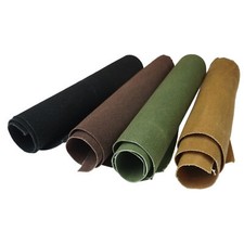 16OZ Waxed Canvas Army Duck Tan Fabric Cotton Black Brown Coffee Green