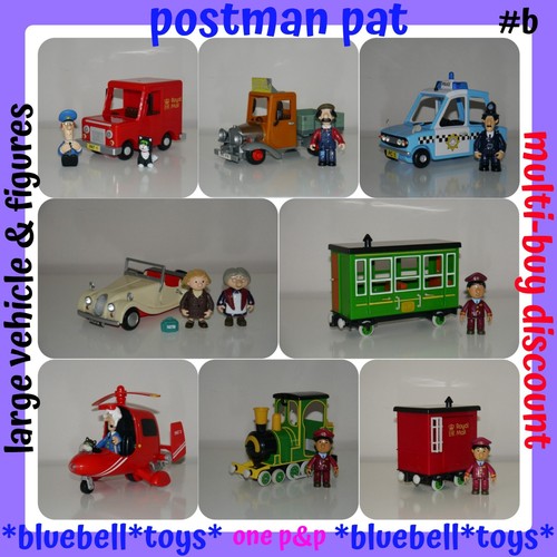 Postman pat toys - pat, cars