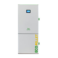 External Thread Robin Wood Ecopellet 49 Kw Pellet Heating Solid Fuel Boiler