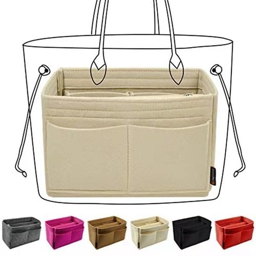 Travel organiser handbag felt - handbag,