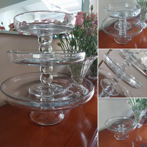 Stunning vintage tier glass - vintage, 3