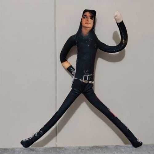 28cm michael jackson cosplay - michael,