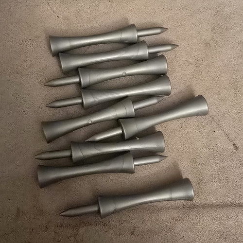 Plastic golf tees - tees, 70mm