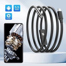 USB Endoscope for OTG Android Phone 5.5mm Borescope Inspection Snake Camera IP67