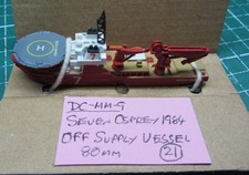 Seven Osprey 1984 Supply Vessel by DC-MM-9, Scale 1/1250 Ship Model