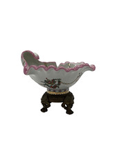 Antique Wong Lee 1895 Porcelain Fruit Bowl