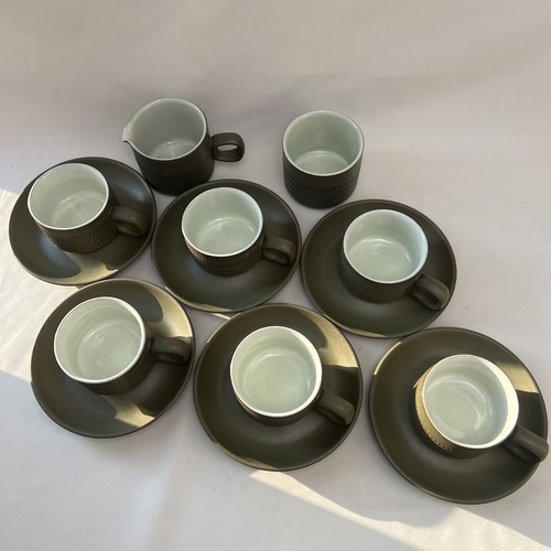 Vintage denby chevron coffee - denby,