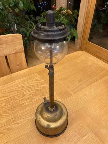 Antique tilley oil lamp - oil,