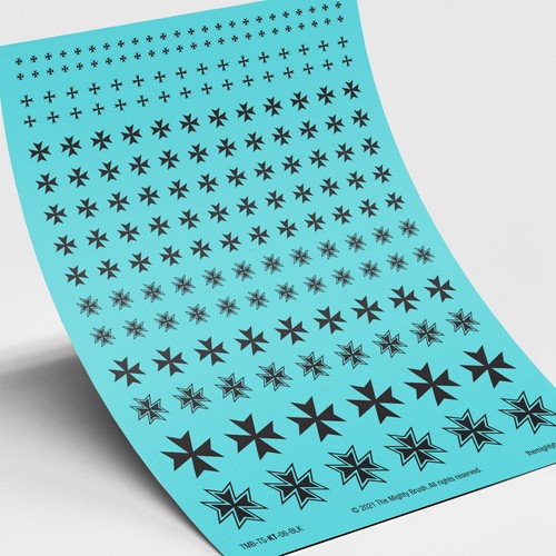 Maltese cross waterslide - maltese,
