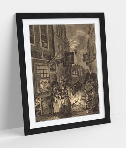 Night william hogarth - night,,