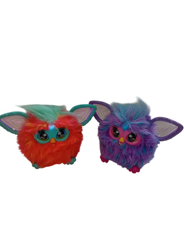 Hasbro furby purple - purple, orange