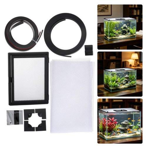Magnetic fish tank - net,
