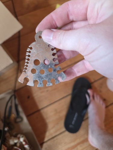 Vintage metal bell - vintage, yarn